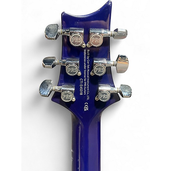 Used PRS SE Standard 24 Blue Solid Body Electric Guitar