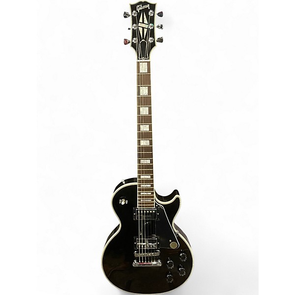 Used 2011 Gibson Les Paul Custom Black Solid Body Electric Guitar