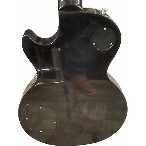Used 2011 Gibson Les Paul Custom Black Solid Body Electric Guitar