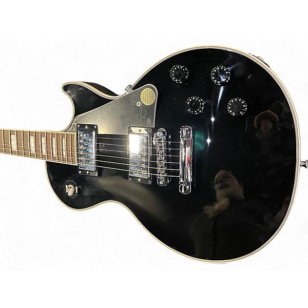 Used 2011 Gibson Les Paul Custom Black Solid Body Electric Guitar