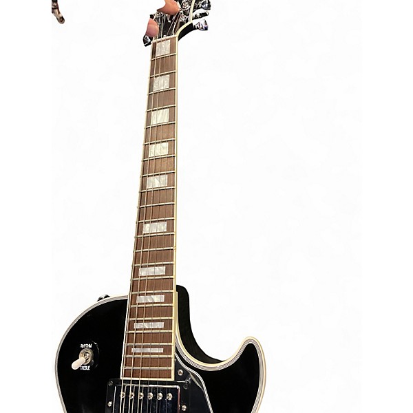 Used 2011 Gibson Les Paul Custom Black Solid Body Electric Guitar