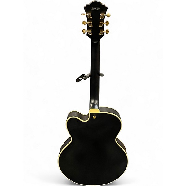 Used Ibanez AF75G Black Hollow Body Electric Guitar