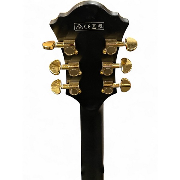 Used Ibanez AF75G Black Hollow Body Electric Guitar