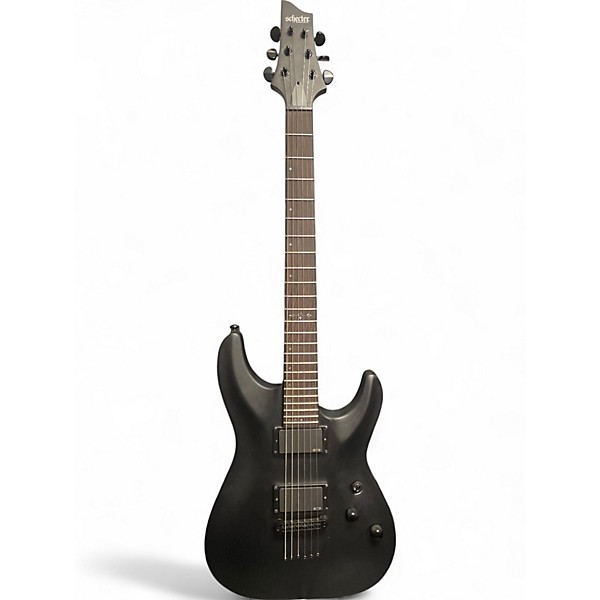 Used Schecter Guitar Research C1 Platinum BlackOUT Solid Body Electric Guitar,Specials : American Fashion Style Bags On Sale