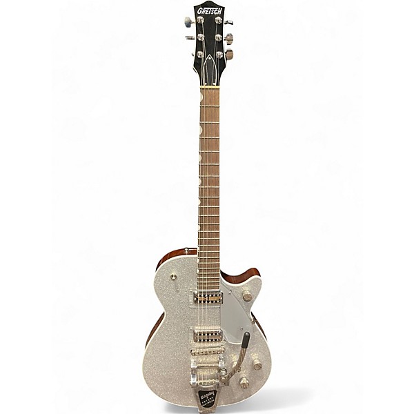 Used Gretsch Guitars G6129 PLAYERS EDITION DUO JET Silver Sparkle Solid Body Electric Guitar