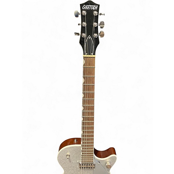 Used Gretsch Guitars G6129 PLAYERS EDITION DUO JET Silver Sparkle Solid Body Electric Guitar