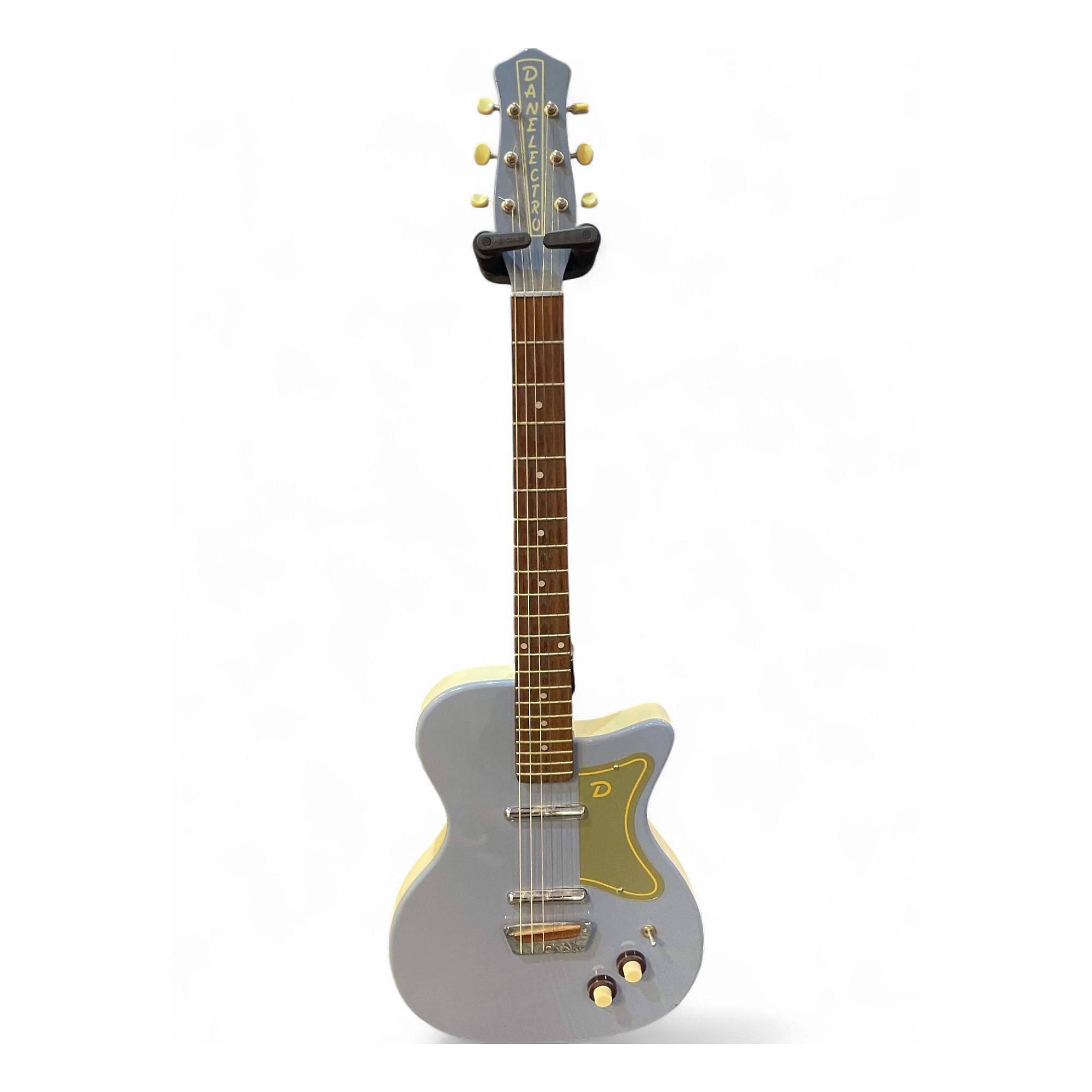 Used Danelectro 56 U2 BLUE SUEDE Solid Body Electric Guitar BLUE