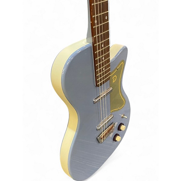 Used Danelectro 56 U2 BLUE SUEDE Solid Body Electric Guitar