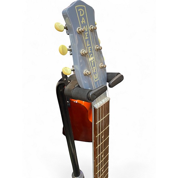 Used Danelectro 56 U2 BLUE SUEDE Solid Body Electric Guitar