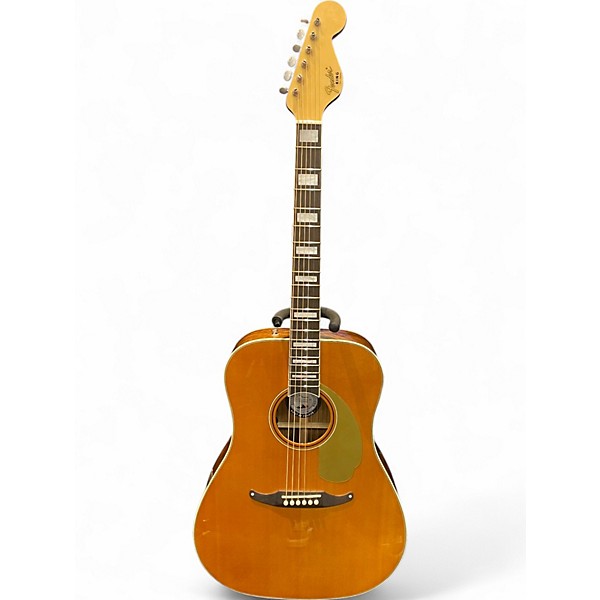 Used Fender CALIFORNIA KING AGED NATURAL Acoustic Electric Guitar