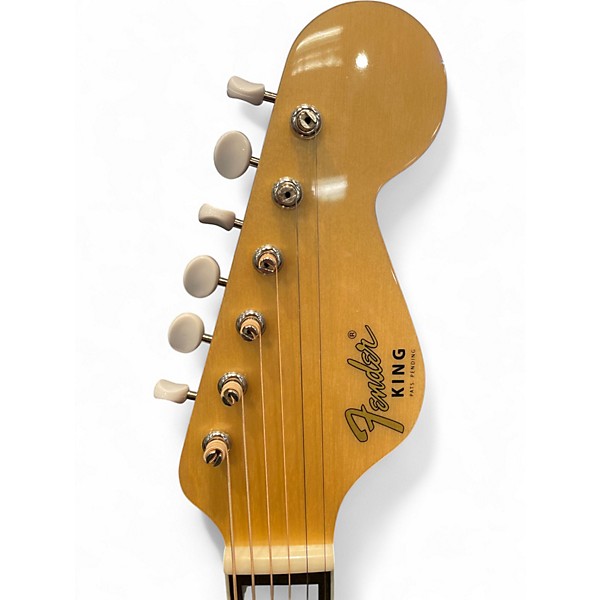 Used Fender CALIFORNIA KING AGED NATURAL Acoustic Electric Guitar