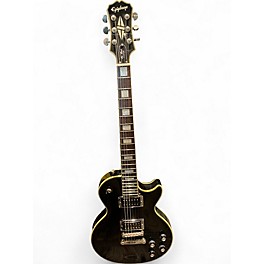 Used Epiphone Les Paul Custom Black and White Solid Body Electric Guitar