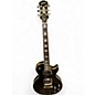Used Epiphone Les Paul Custom Black and White Solid Body Electric Guitar thumbnail