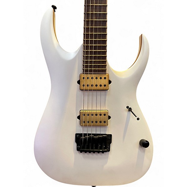 Used Ibanez JBM10FX PEARL WHITE MATTE Solid Body Electric Guitar