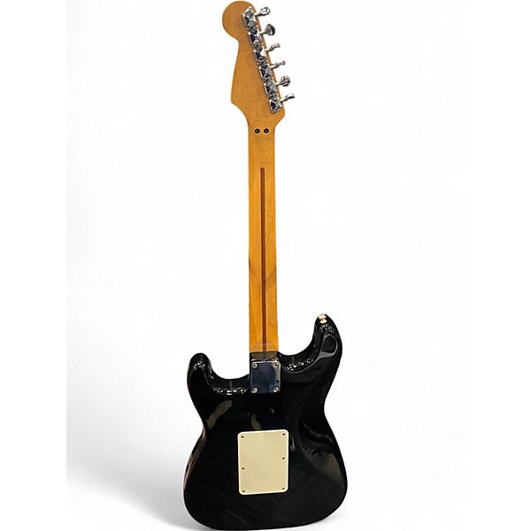 Used Fender Floyd Rose Standard Stratocaster Black Solid Body Electric Guitar