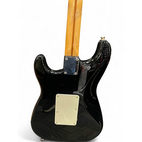 Used Fender Floyd Rose Standard Stratocaster Black Solid Body Electric Guitar