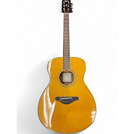 Used Yamaha FSTA TransAcoustic Concert Antique Natural Acoustic Electric Guitar