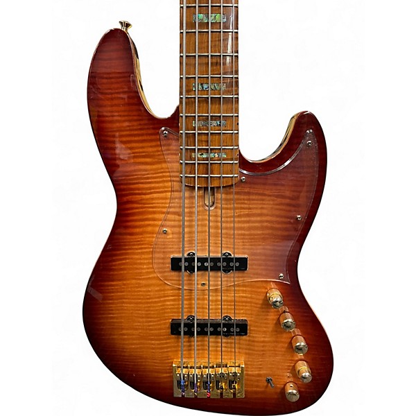 Used Sire Marcus Miller V10 Tobacco Sunburst Electric Bass Guitar