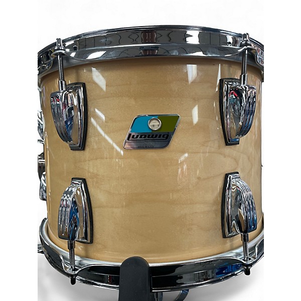 Used Ludwig 5 Piece Ludwig Legacy Maple Zep 5 Piece Natural Maple Drum Kit