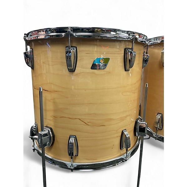 Used Ludwig 5 Piece Ludwig Legacy Maple Zep 5 Piece Natural Maple Drum Kit