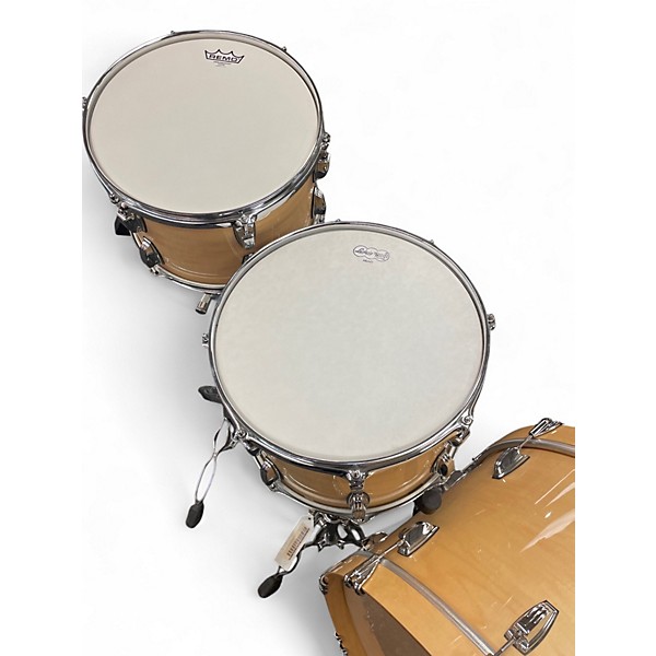 Used Ludwig 5 Piece Ludwig Legacy Maple Zep 5 Piece Natural Maple Drum Kit