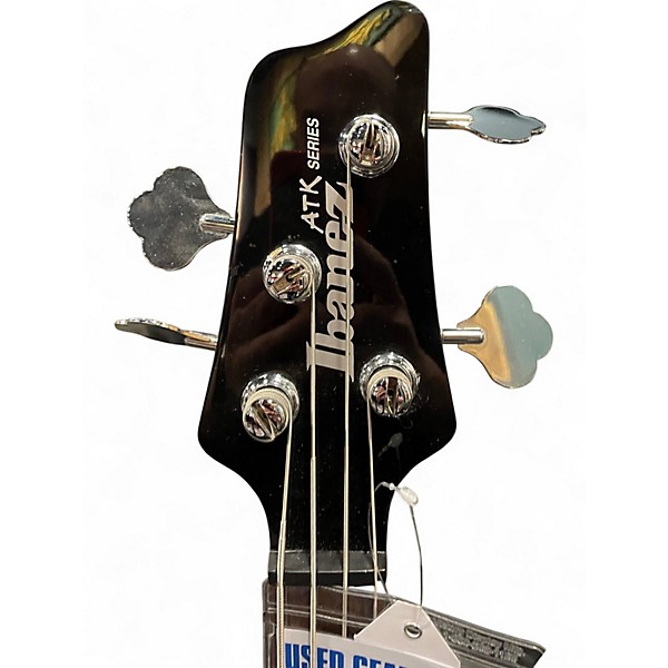 Used Ibanez ATK3EX1 Black Electric Bass Guitar