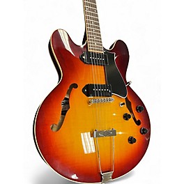 Used Heritage STDH-530 Cherry Sunburst Hollow Body Electric Guitar