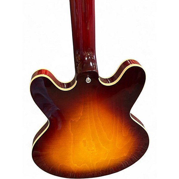 Used Heritage STDH-530 Cherry Sunburst Hollow Body Electric Guitar