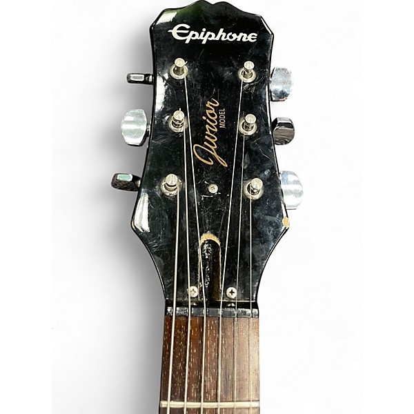 Used Epiphone Les Paul Junior Single Cut 2 Color Sunburst Solid Body Electric Guitar