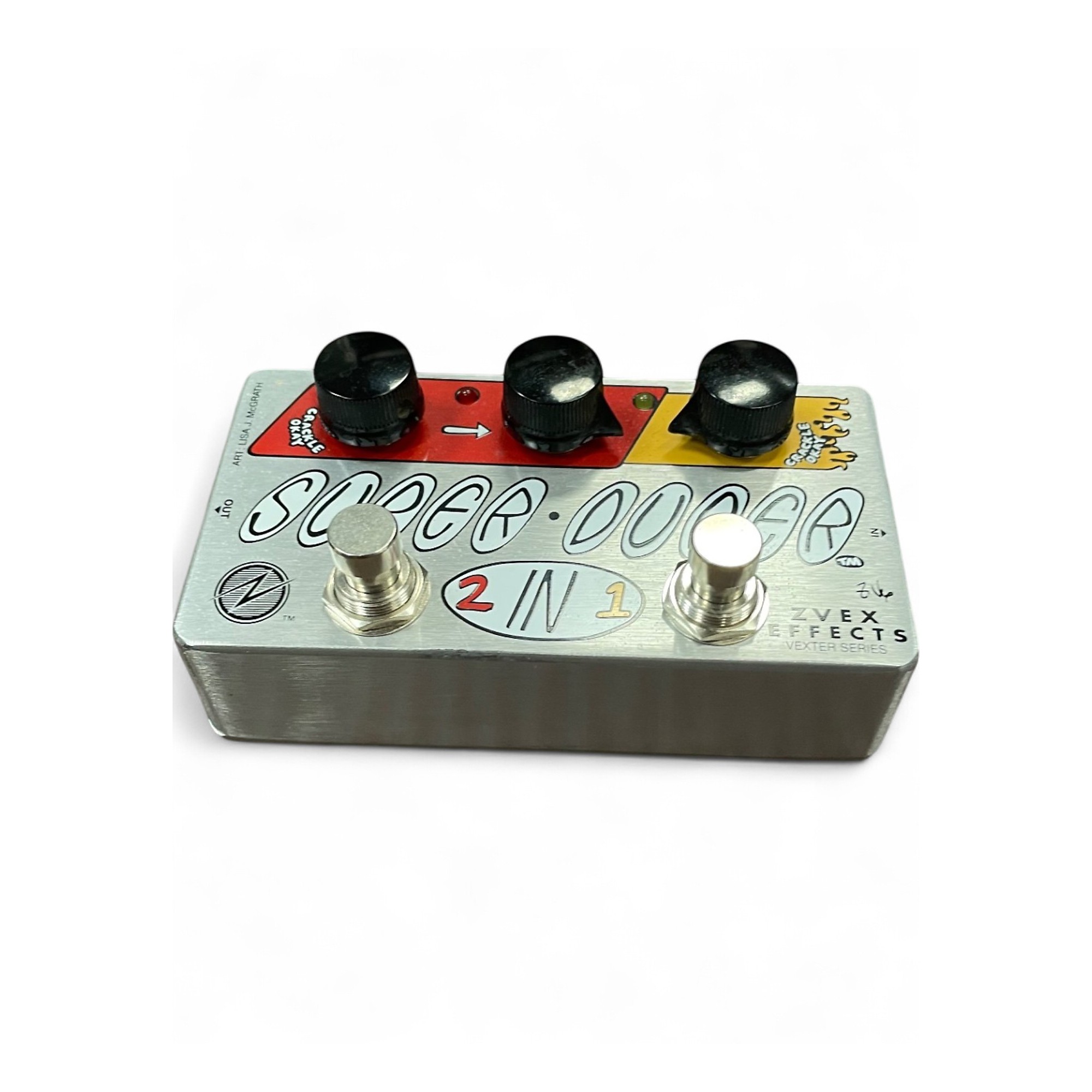 Used ZVEX Used ZVEX Vexter Super Duper 2 In 1 Overdrive Used ZVEX Used ZVEX Vexter Super Duper 2 In 1 Overdrive