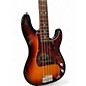 Used Fender American Vintage Reissue 3 Tone Sunburst Electric Bass Guitar
