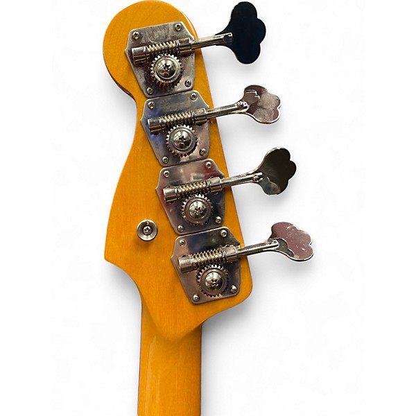 Used Fender American Vintage Reissue 3 Tone Sunburst Electric Bass Guitar