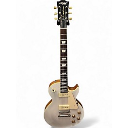 Used 2014 ESP Navigator Les Paul Standard P-90 Vintage White Solid Body Electric Guitar