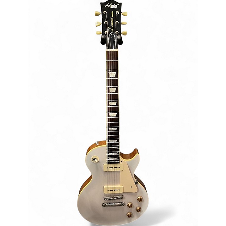 ナビゲーター　ESP Navigator Les Paul junior Used 2014 ESP Navigator Les Paul Standard P-90 Vintage White