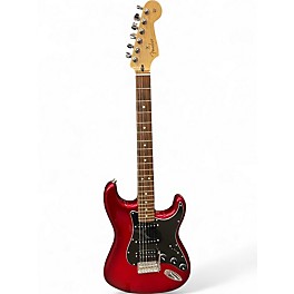 Used Fender Player Stratocaster HSS Candy Apple Red Solid Body Electric Guitar
