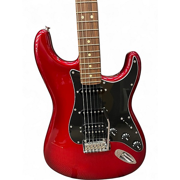Used Fender Player Stratocaster HSS Candy Apple Red Solid Body Electric Guitar