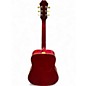 Used Epiphone Hummingbird Artist Wine Red Acoustic Guitar