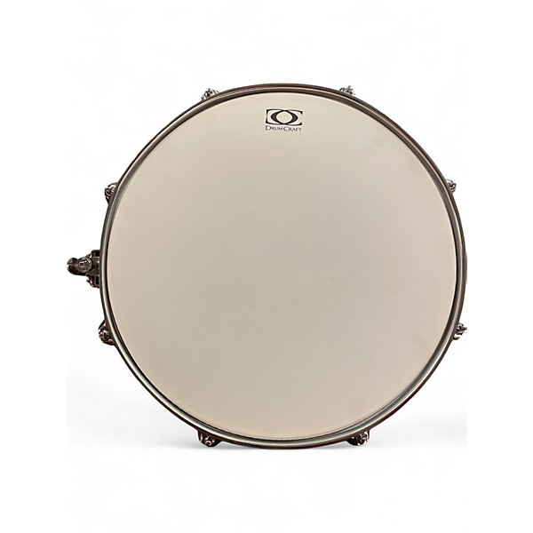 Used DrumCraft 6.5X14 SERIES 1 Snow White Drum
