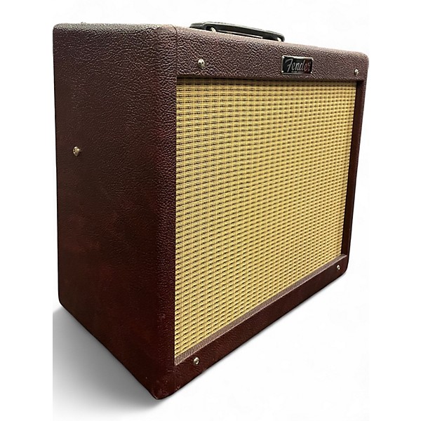 Used Fender Blues Junior III 15W 1x12 Limited Edition Merlot Tube Guitar Combo Amp