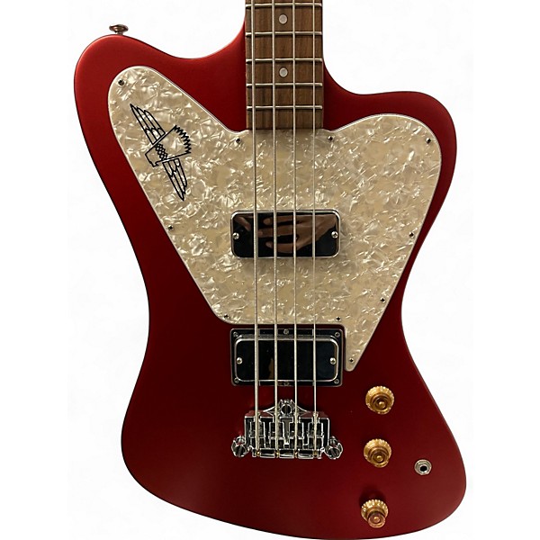 Used Gibson  Thunderbird Non-reverse MOD Burgandy Electric Bass Guitar