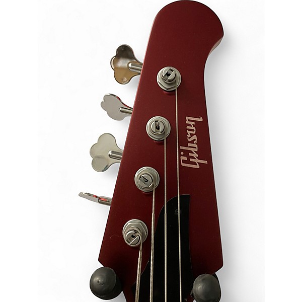 Used Gibson  Thunderbird Non-reverse MOD Burgandy Electric Bass Guitar