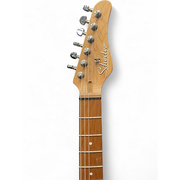 Used Schecter Guitar Research Traditional Van Nuys Natural Solid Body Electric Guitar