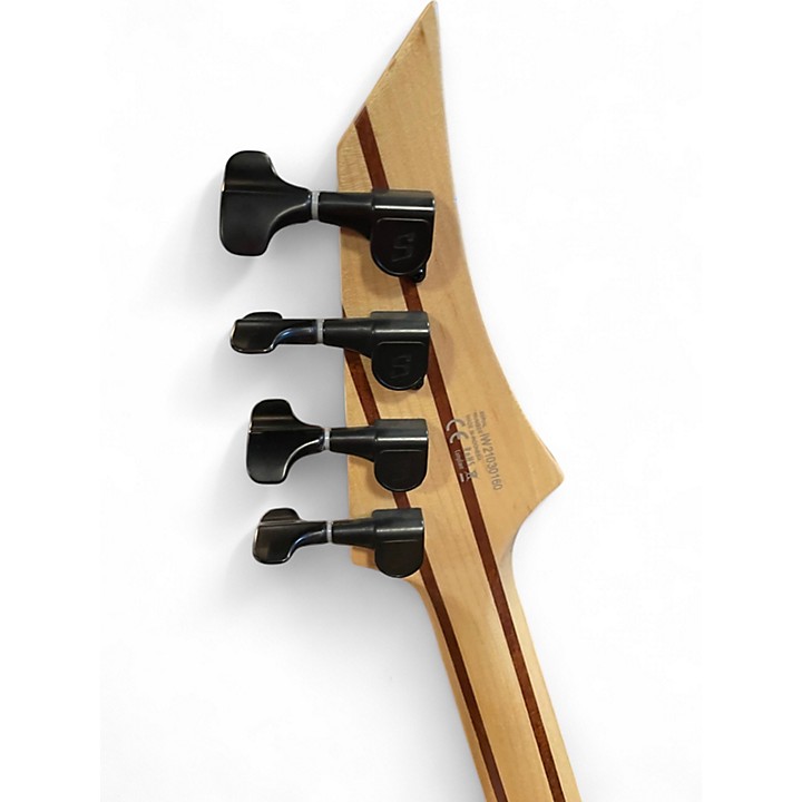 Used Solar Guitars AB2.4BOP Black Electric Bass Guitar Black