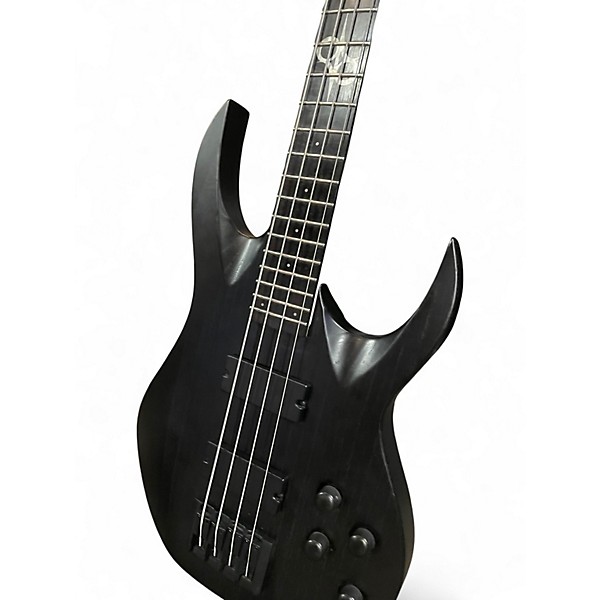 Used Solar Guitars AB2.4BOP Black Electric Bass Guitar