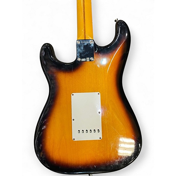 Vintage 2011 Fender American Vintage 57 Stratocaster 2 Color Sunburst Solid Body Electric Guitar