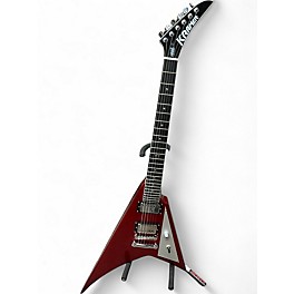 Used Kramer Charlie Perra Vanguard Candy Apple Red Solid Body Electric Guitar