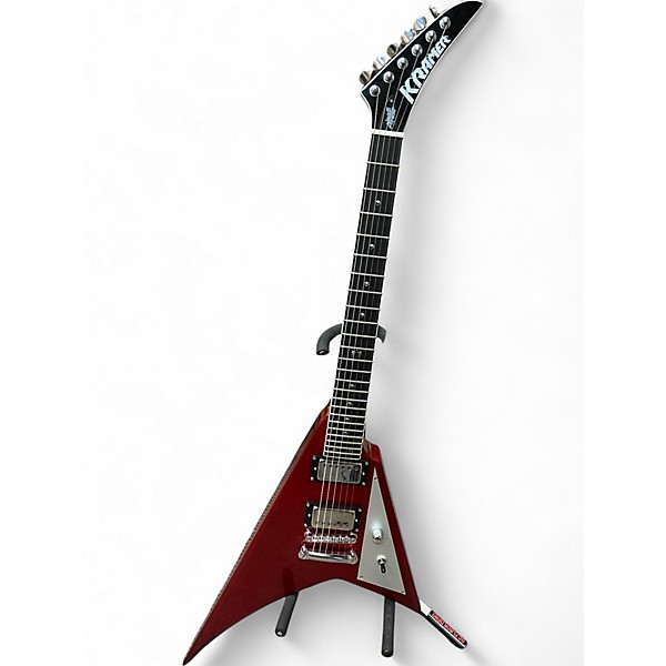 Used Kramer Charlie Perra Vanguard Candy Apple Red Solid Body Electric Guitar