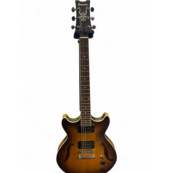 Used Ibanez AM53 2 Color Sunburst Hollow Body Electric Guitar