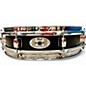 Used Pearl 13in Piccolo Steel Snare Black Drum thumbnail