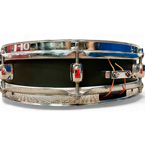 Used Pearl 13in Piccolo Steel Snare Black Drum